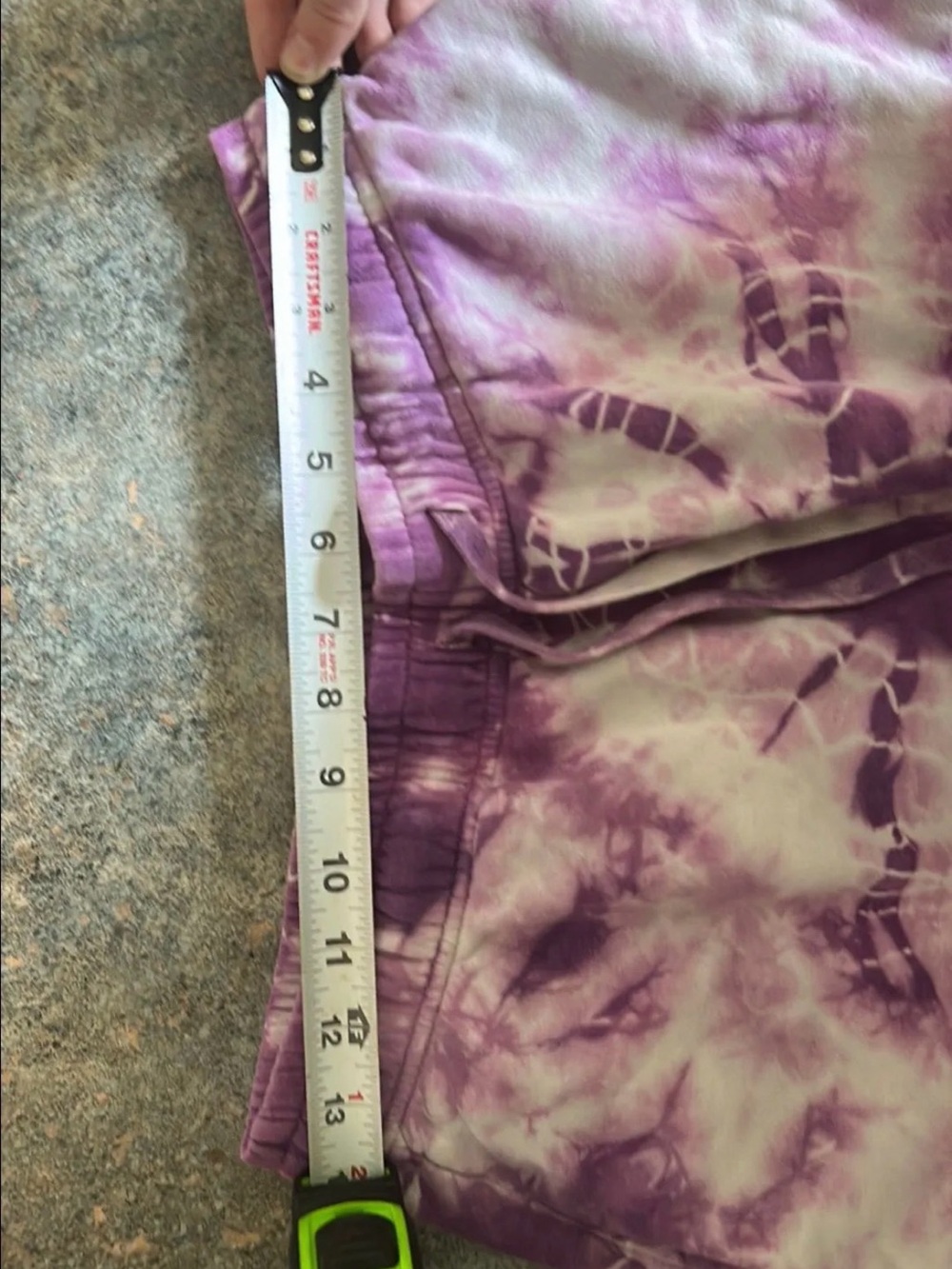 Empyre Purple Tie-Dye Shorts
